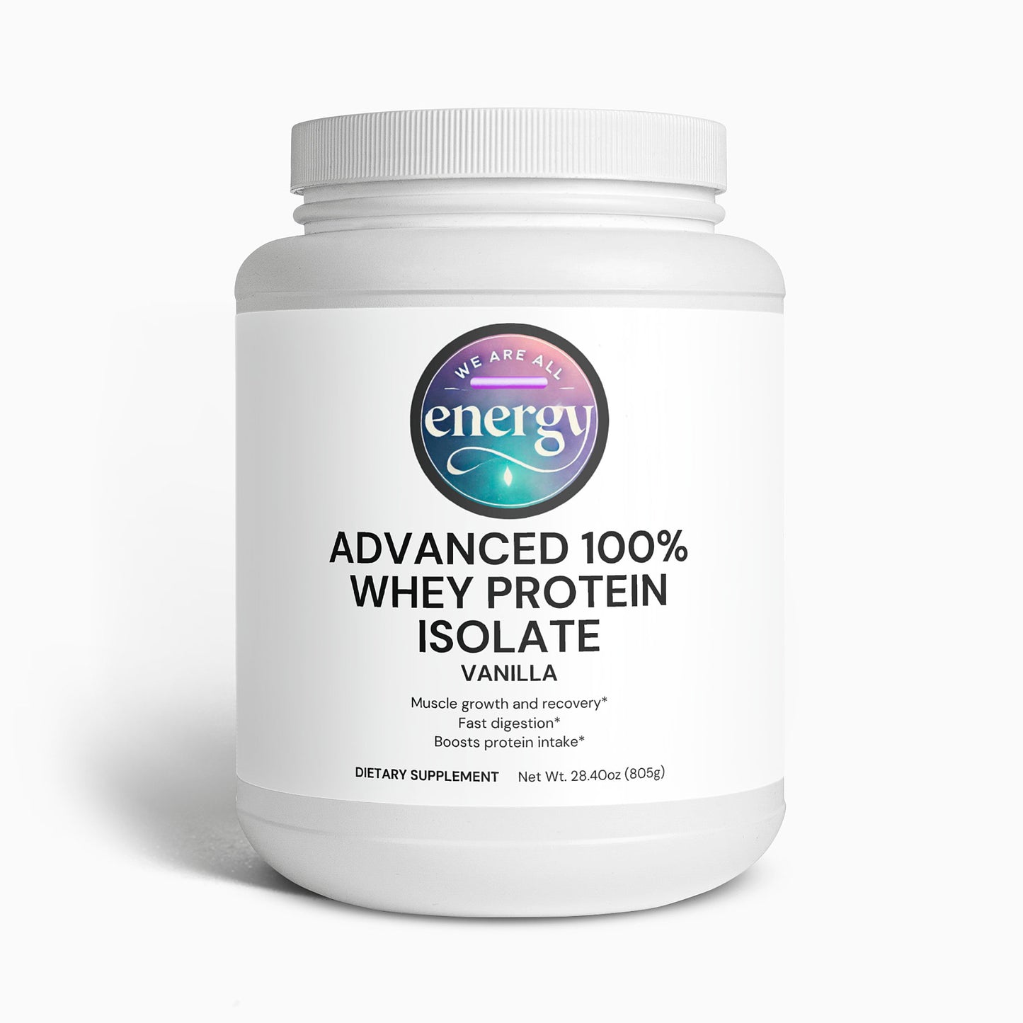 Advanced 100% Whey Protein Isolate (Vanilla)