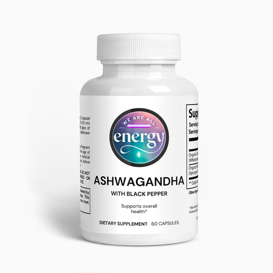 Organic Ashwagandha Capsules - Stress Relief & Wellness | Ships Across The USA