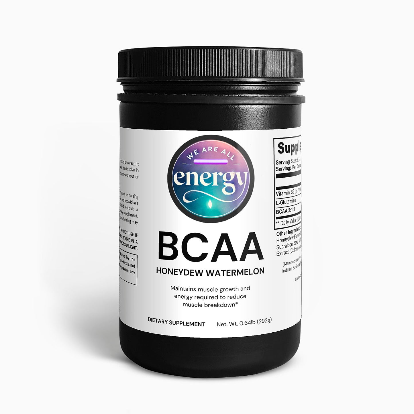 BCAA Post Workout Powder (Honeydew/Watermelon)