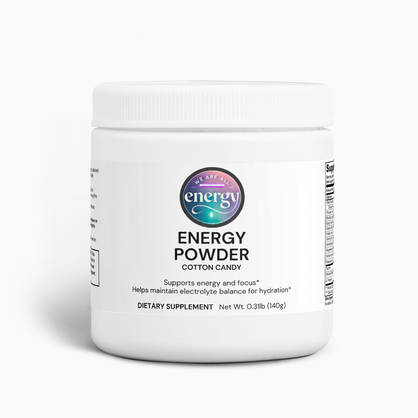 Energy Powder (Cotton Candy)