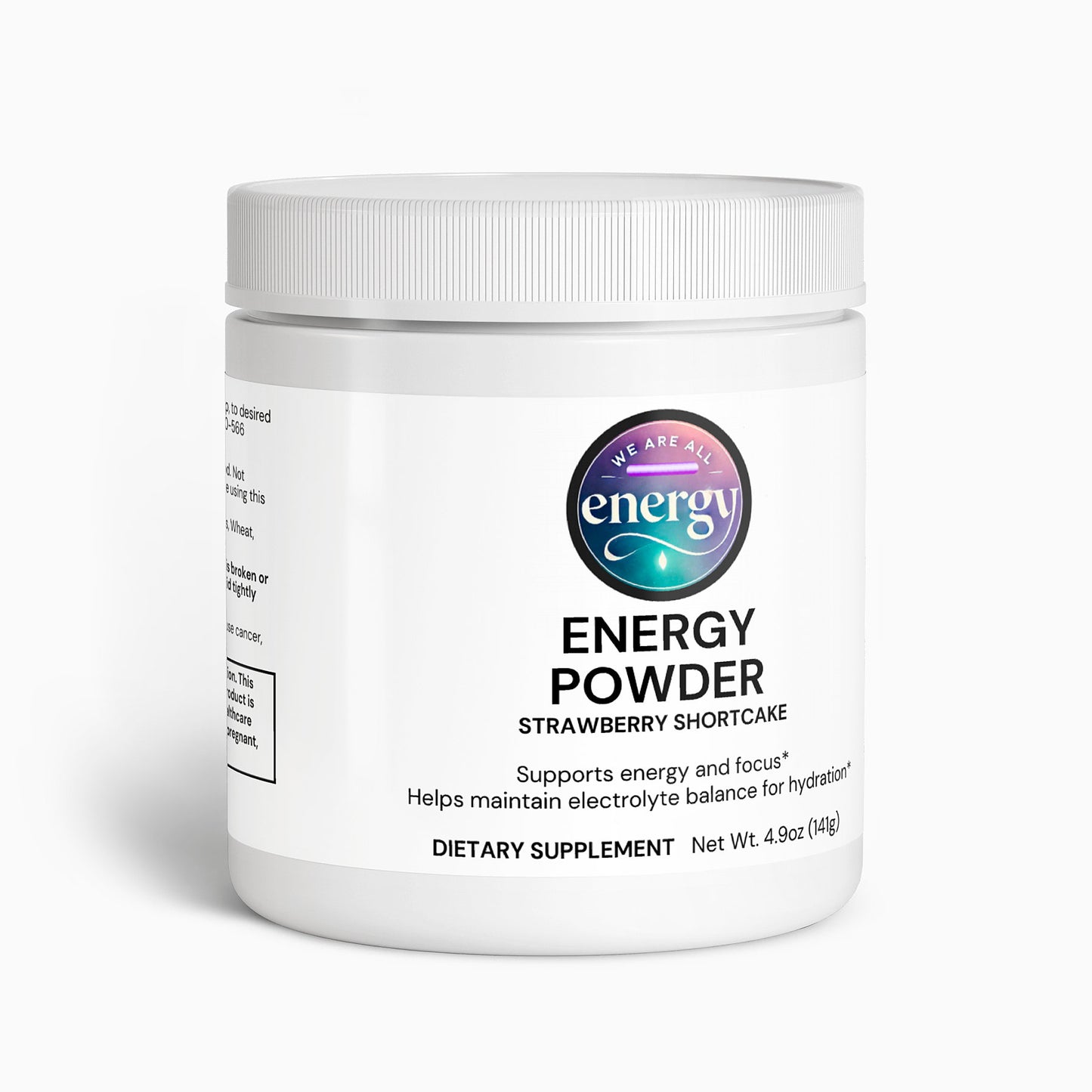 Energy Powder (Strawberry Shortcake)