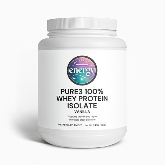 Pure3 100% Whey Protein Isolate (Vanilla)