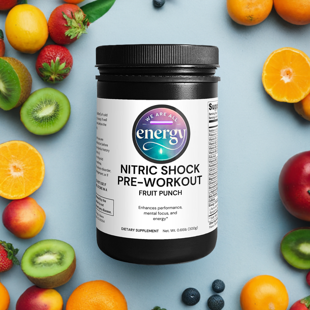 Nitric Shock Pre-Workout Powder (Fruit Punch)